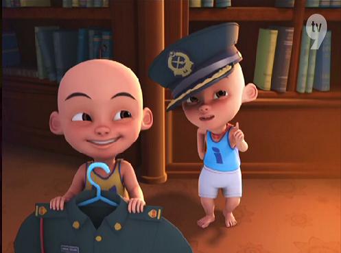 Image - Upin ipin baju abah.jpg  Upin & Ipin Wiki 