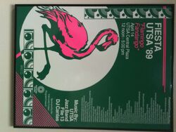 Fiesta UTSA '89 Poster