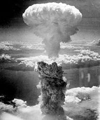 Bombing over nagasaki
