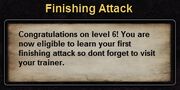 Hint finishing attack
