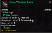 Crude Warden's Arrow