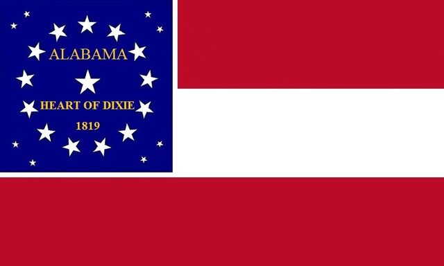 File:Alabama State Flag Proposal Stars and Bars HEART OF DIXIE 1819 Designed By Stephen Richard Barlow 07192014.jpg