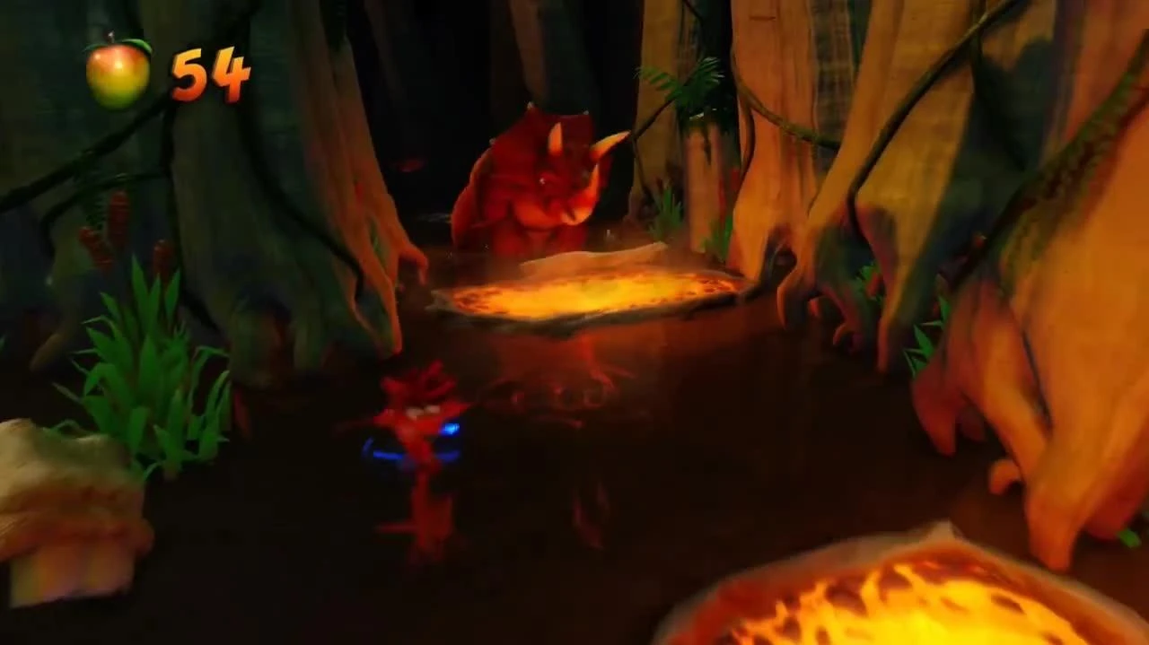 Video Crash Bandicoot Warped Walkthrough Warp Hub 3 Dino Might