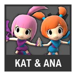 Super Smash Bros. Strife Assist box - Kat & Ana
