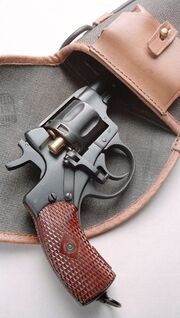 Nagant-holstered