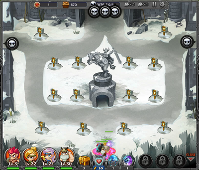 Thunder Shrine Level Layout