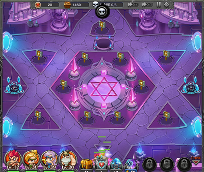 6 tipped position map