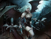 Vampire wraith