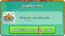 Fire add 12 hours