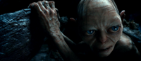 Gollum in the cave