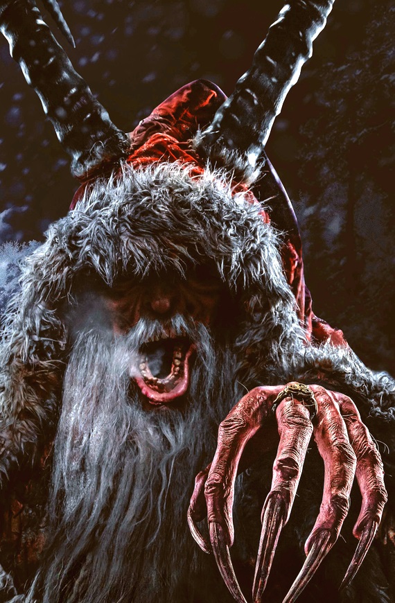 krampus bobblehead