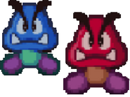 Red and Blue Goombas