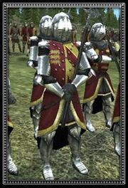 Dismounted english knights info