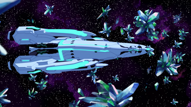 File:S2E03.76. Castleship flies thru crystals in the Thaldycon system.png