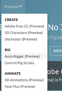 Auto Rigger Selection