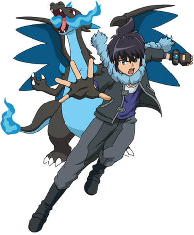 Alain and Charizard X