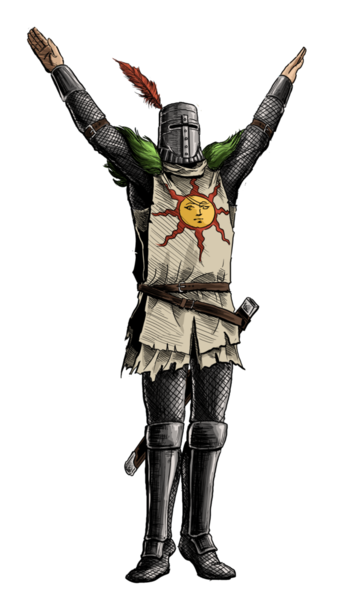 Dark souls solaire by menaslg