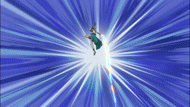 Lucy using her Fleuve d'étoiles