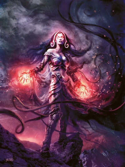 Liliana-Vess-MtG-Planeswalker-Art