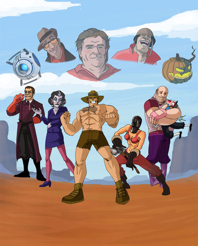File:Commission 3 vs saxton hale by shy light-d4b8p2j.jpg
