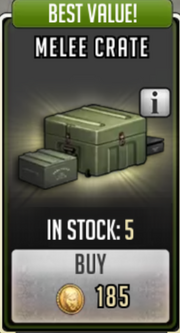 Melee crate