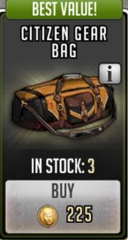 Citizen gear bag