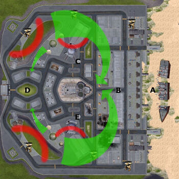 WR Powerplant map North-vs-South