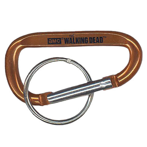 File:The Walking Dead - Carabiner Clip (Season 2) - ORANGE (2.5 inch).jpg