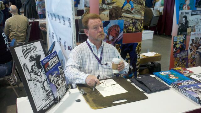 File:Michael-golden-at-planet-comicon-cj-bunce.jpg