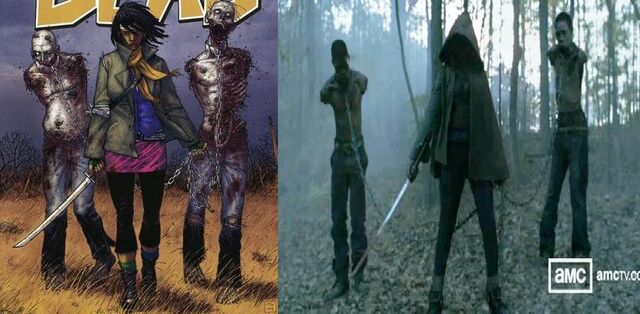 File:Michonne Comic and Tv.jpg