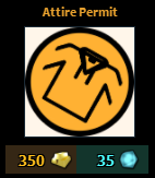Attire Permit