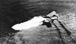 USS Saratoga (CV-3) sinking