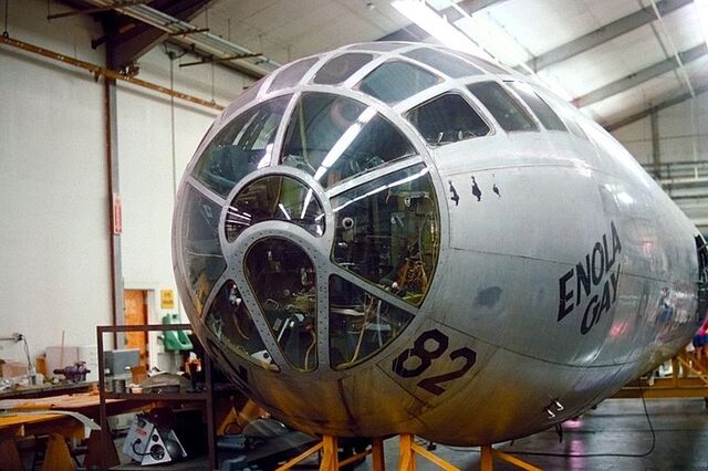 File:Enola Gay Storage Smithsonian.jpg