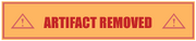 Artifact Removed