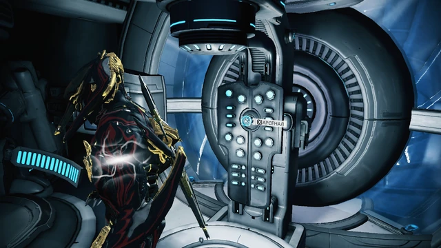 Поврежденный двигатель некрамеха warframe