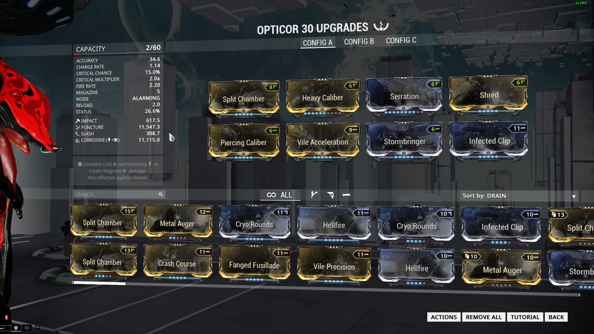 Image Opticor build (optimal for Artemis Bow).png WARFRAME Wiki