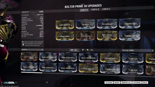 Warframe Boltor Prime Build Fr Warframe Boltor Prime Build Fr