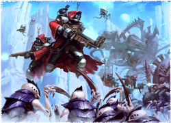 Skitarii vs. Tyranids