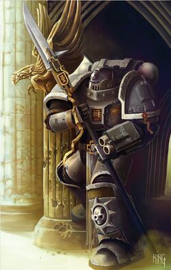 GK Battle-Brother with Nemesis Staff