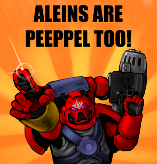 ALIENS ARE PEEPPEL TOO!