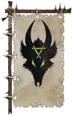 Warhammer Clan Skaul Banner