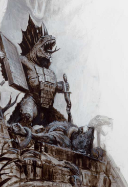 Warhammer Lizardmen Tehenhauin Art