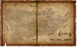 Map of Nordland