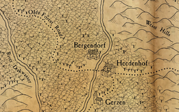 Bergendorf map