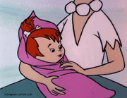 Pebbles flintstone's birth