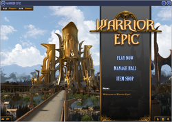 Main menu-interface
