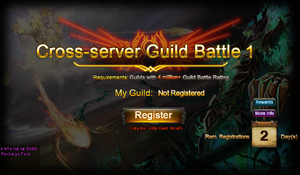 Cross-server Guild Battle Registration