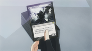 Tomoko's first card