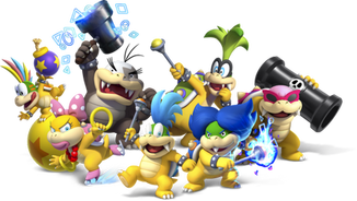 Koopalings - New Super Mario Bros U