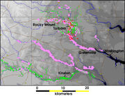 Floyd flood map